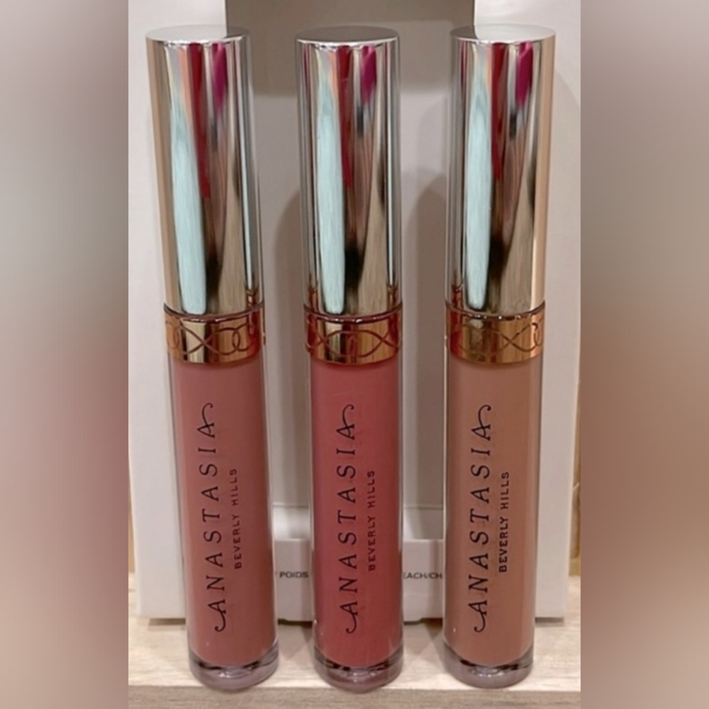 ANASTASIA BEVERLY HILLS LIQUID LIPSTICK TRIO SET NEW